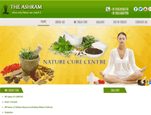 Tablet Screenshot of naturoashram.com